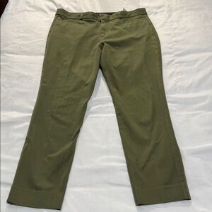 banana republic, olive green pants
